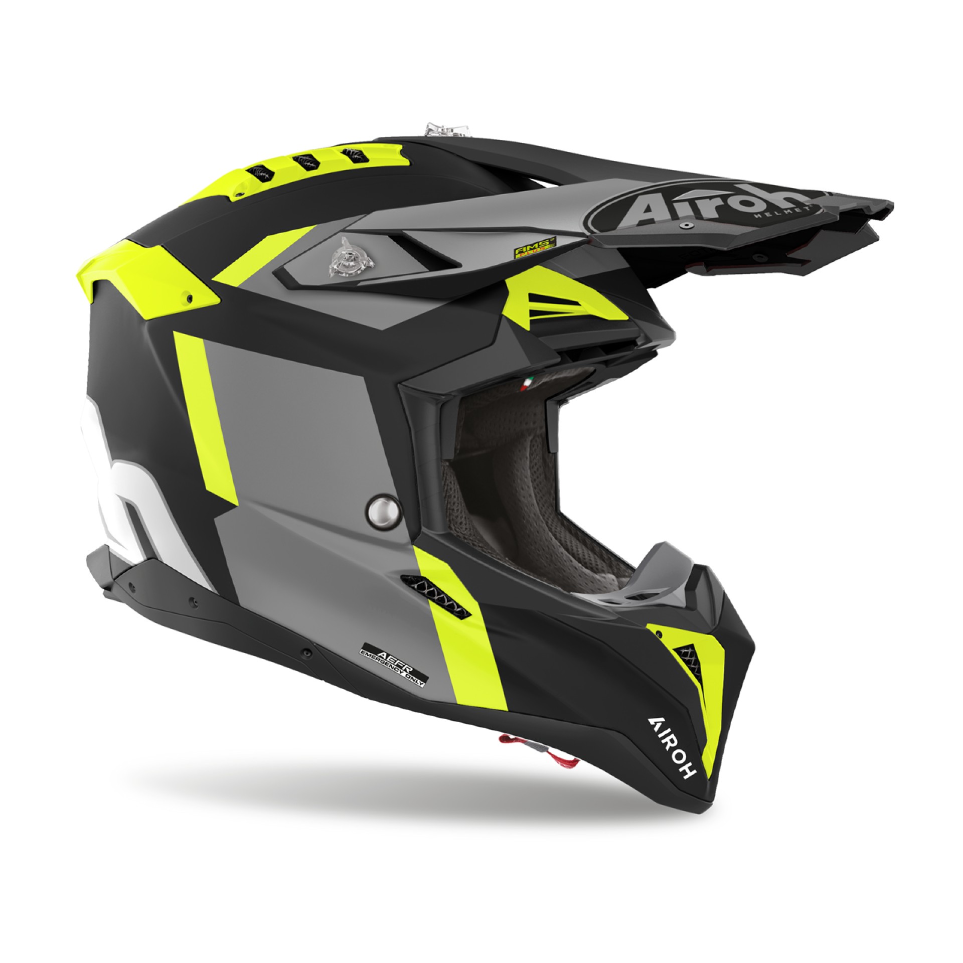 Capacete AVIATOR 3 GLORY Amarelo Matt 2023 AIROH