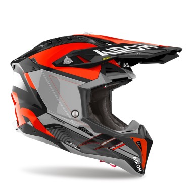 Capacete AVIATOR 3 SABER Laranja Gloss AIROH