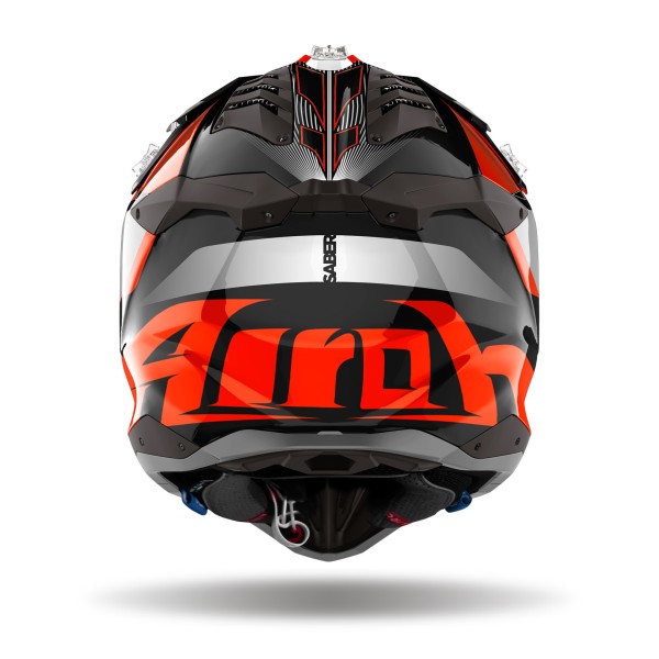 Capacete AVIATOR 3 SABER Laranja Gloss AIROH
