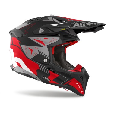 Capacete AVIATOR 3 SPIN Vermelho Matt 2023 AIROH