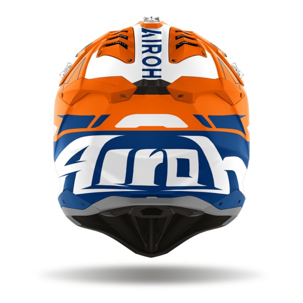 Capacete AVIATOR 3 SPIN Laranja Fluo Ma 2023 AIROH