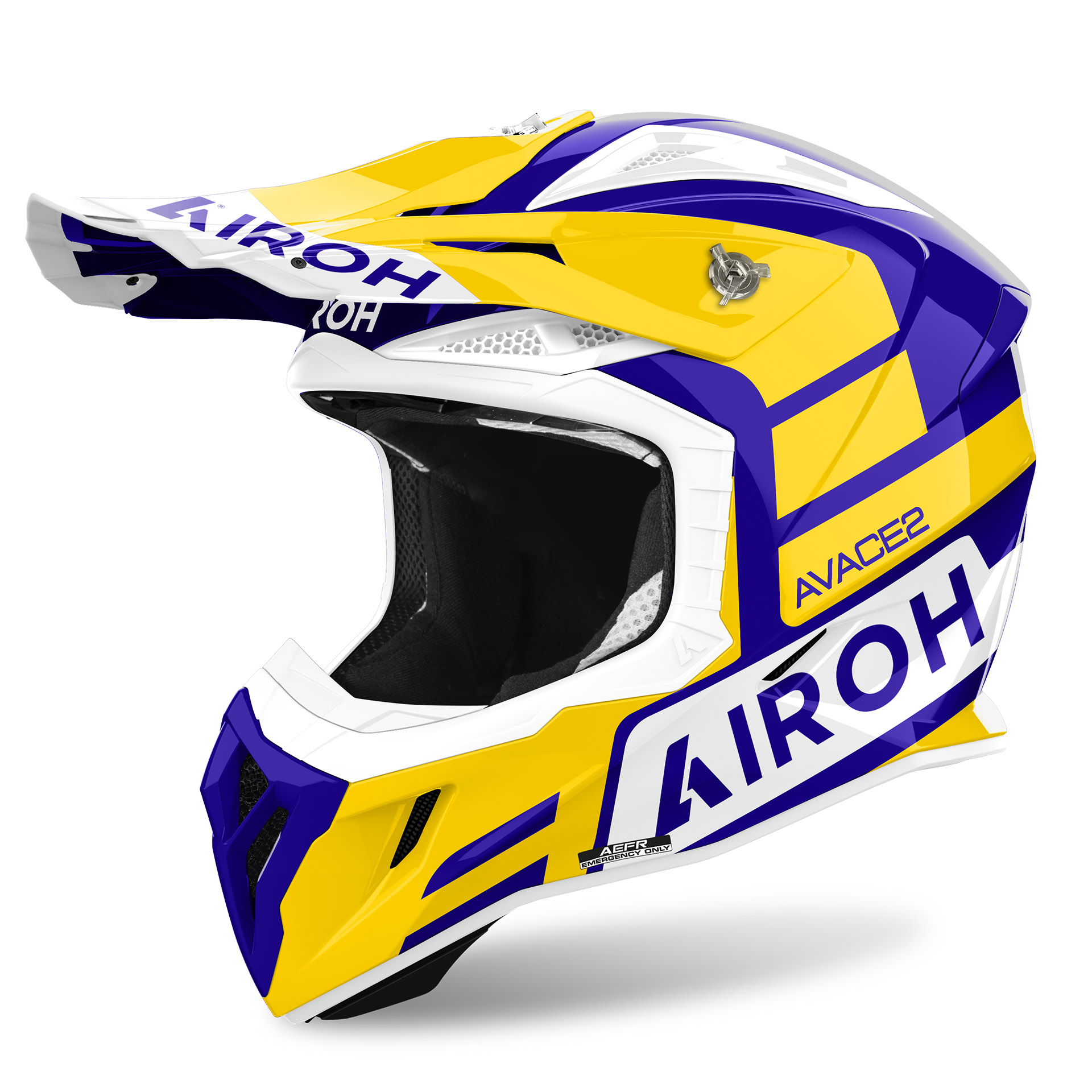 Capacete AVIATOR ACE 2 SAKE Amarelo AIROH