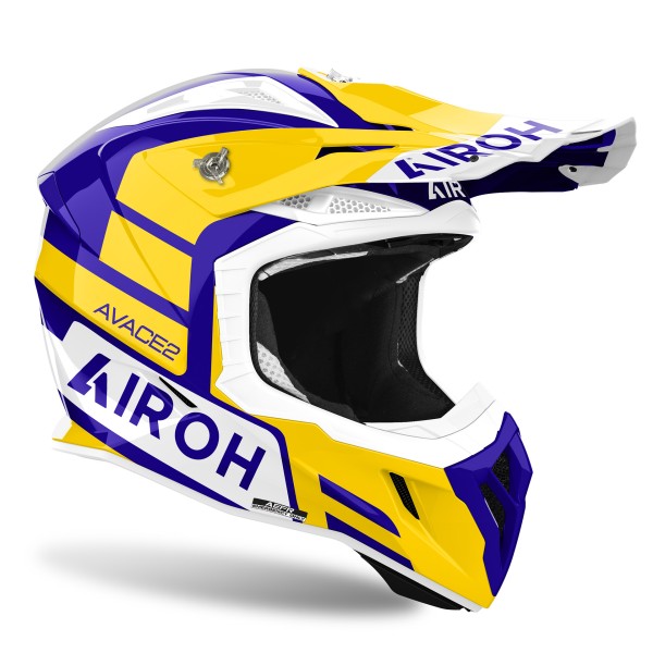 Capacete AVIATOR ACE 2 SAKE Amarelo AIROH