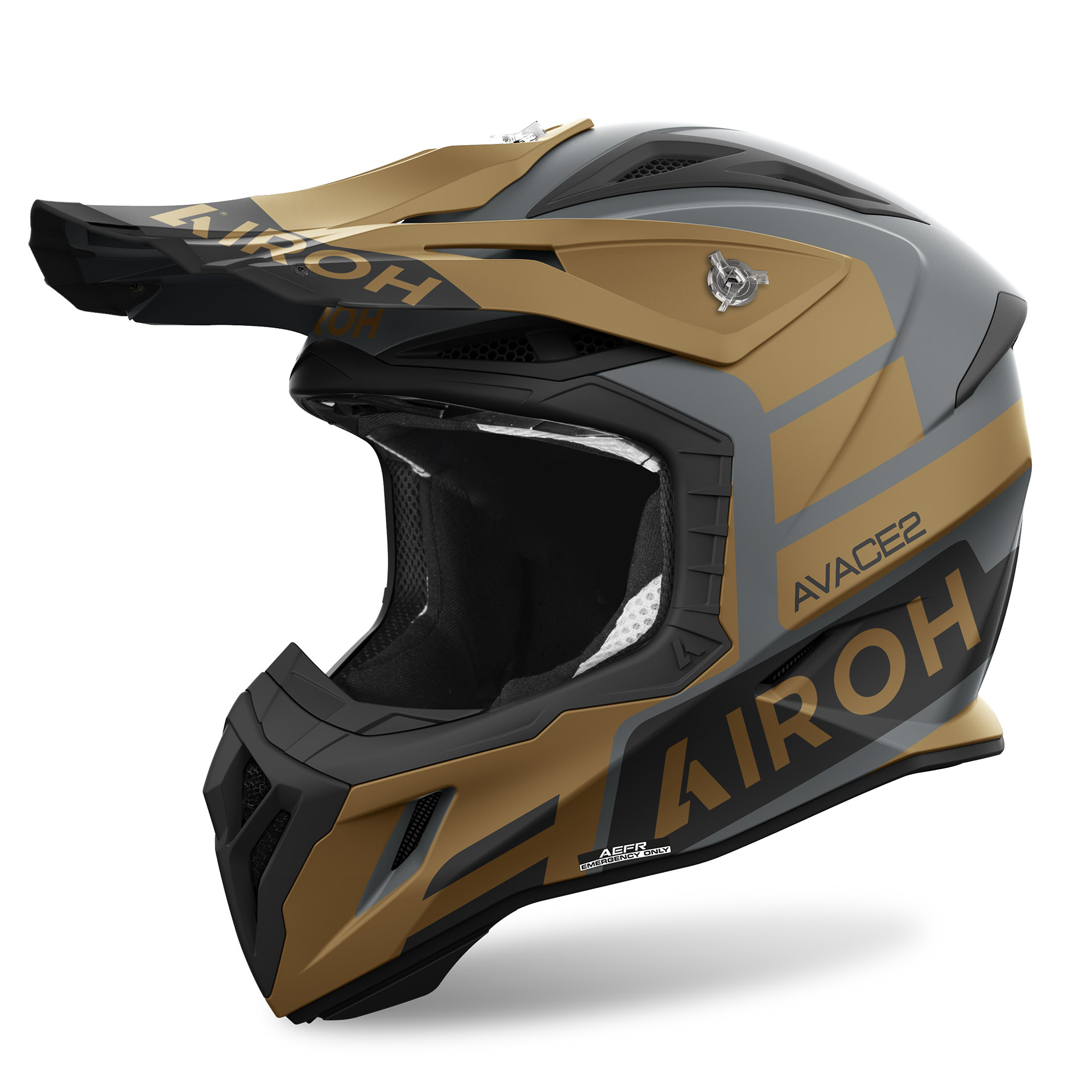 Capacete AVIATOR ACE 2 SAKE Goldl Matt AIROH