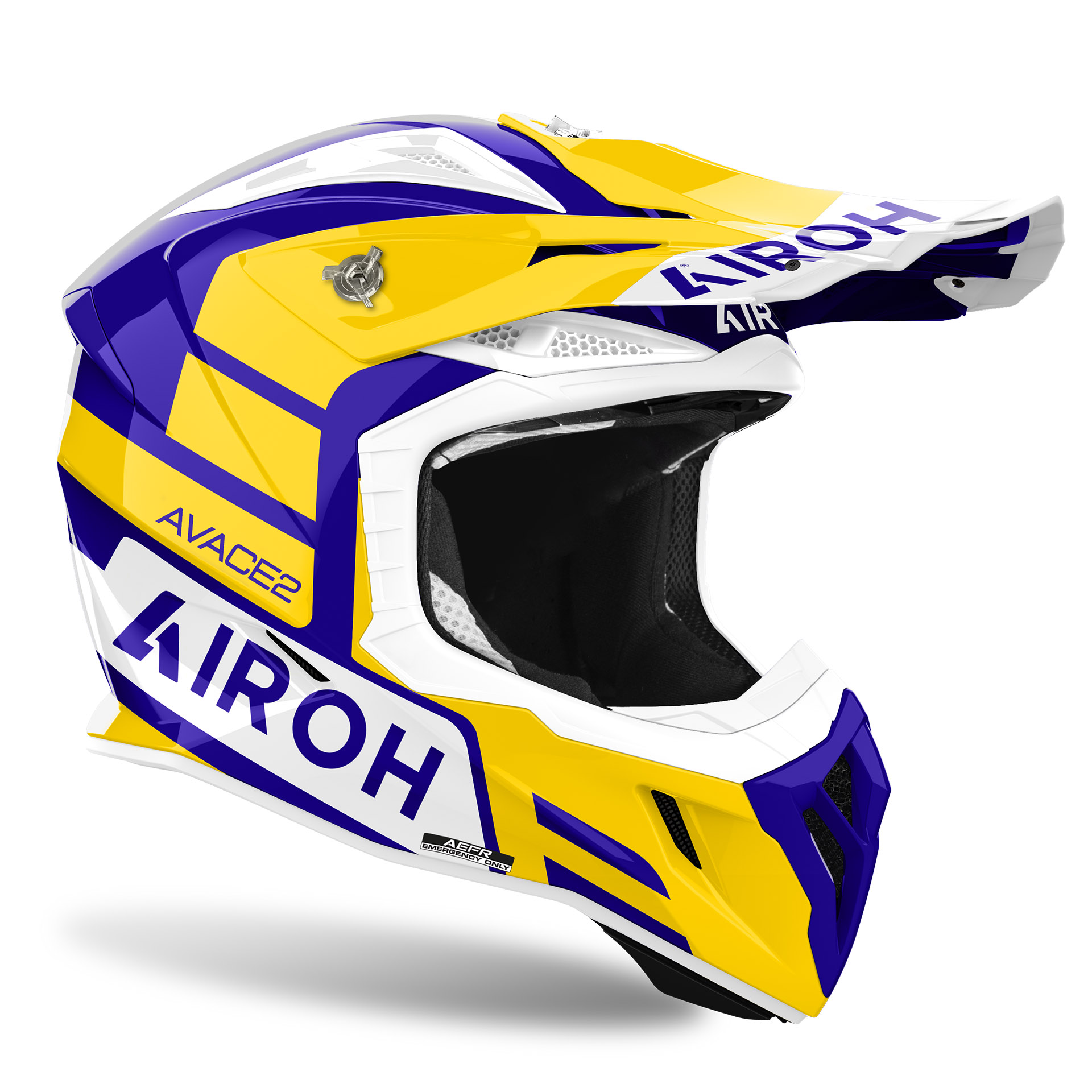 Capacete AVIATOR ACE 2 SAKE Amarelo AIROH