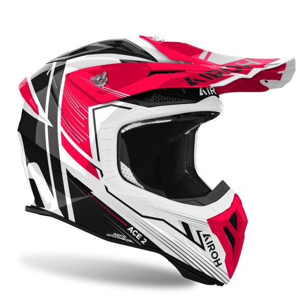 Capacete AIROH AVIATOR ACE 2 ENGINE Vermelho