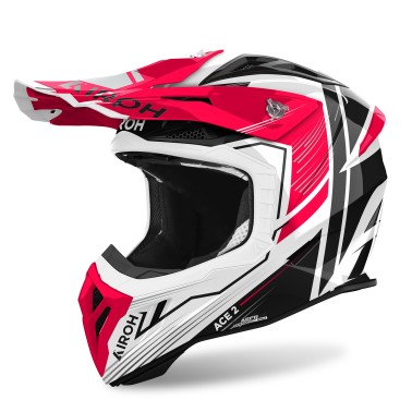 Capacete AIROH AVIATOR ACE 2 ENGINE Vermelho