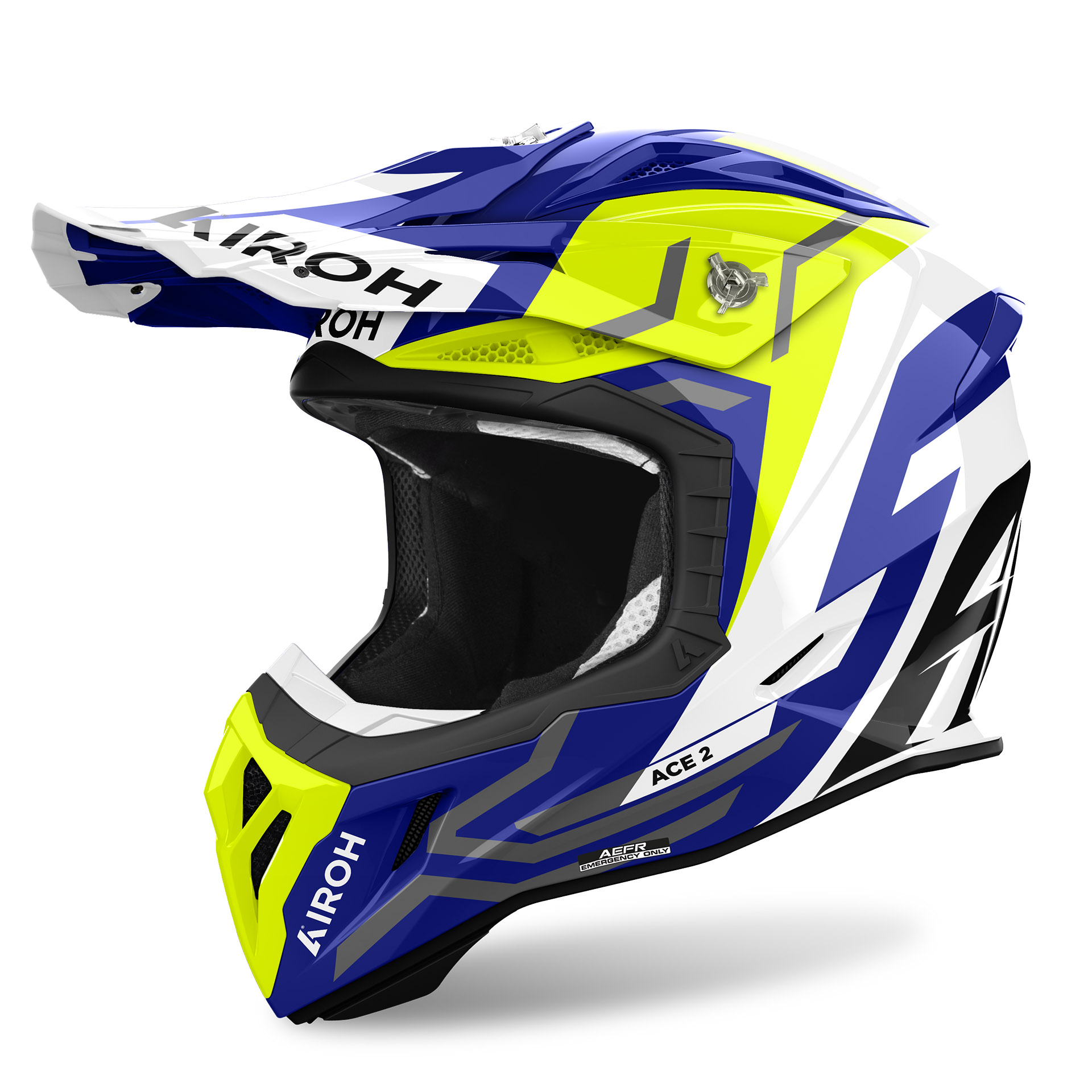 Capacete AVIATOR ACE 2 GROUND Amarelo AIROH