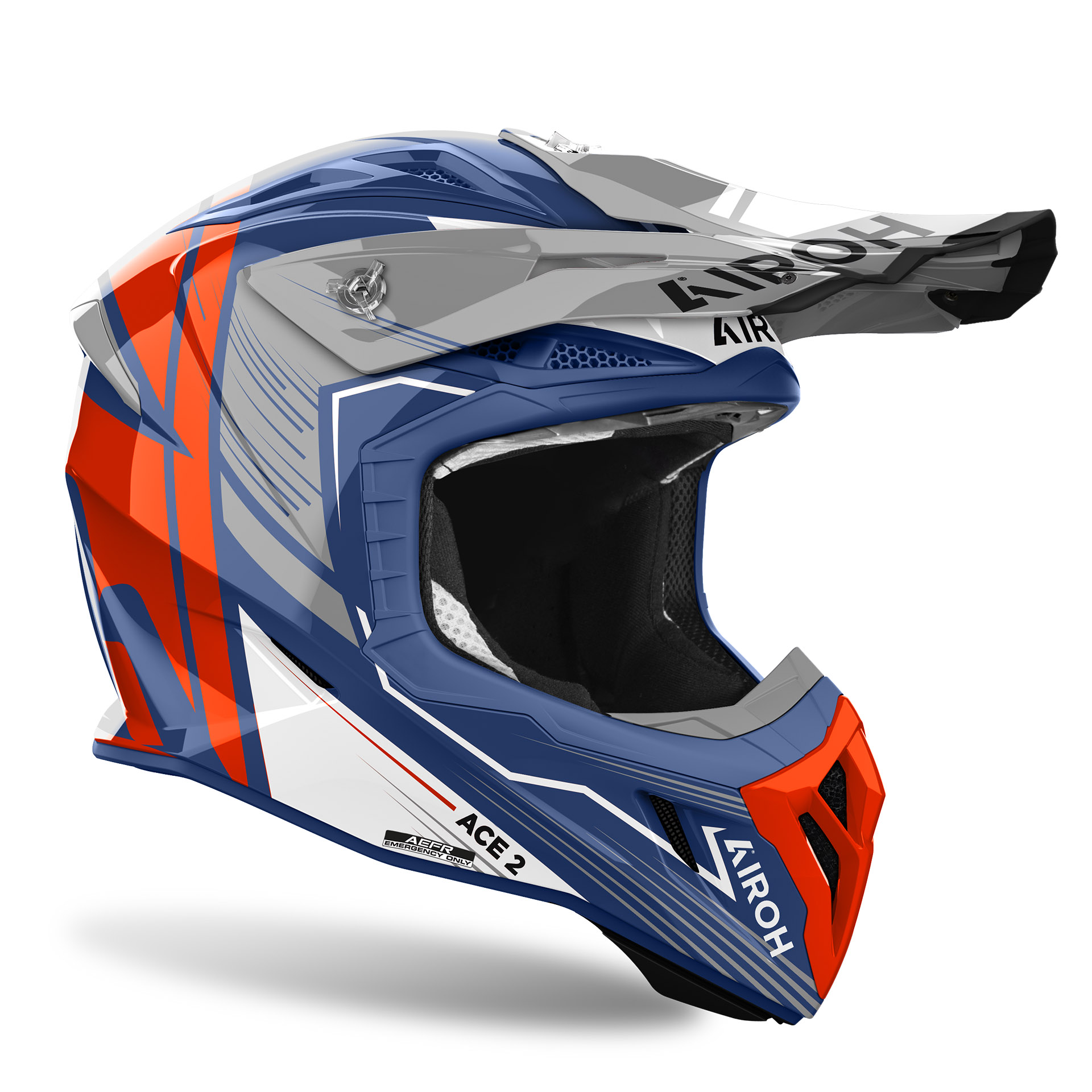 Capacete AVIATOR ACE 2 ENGINE Cerulean AIROH