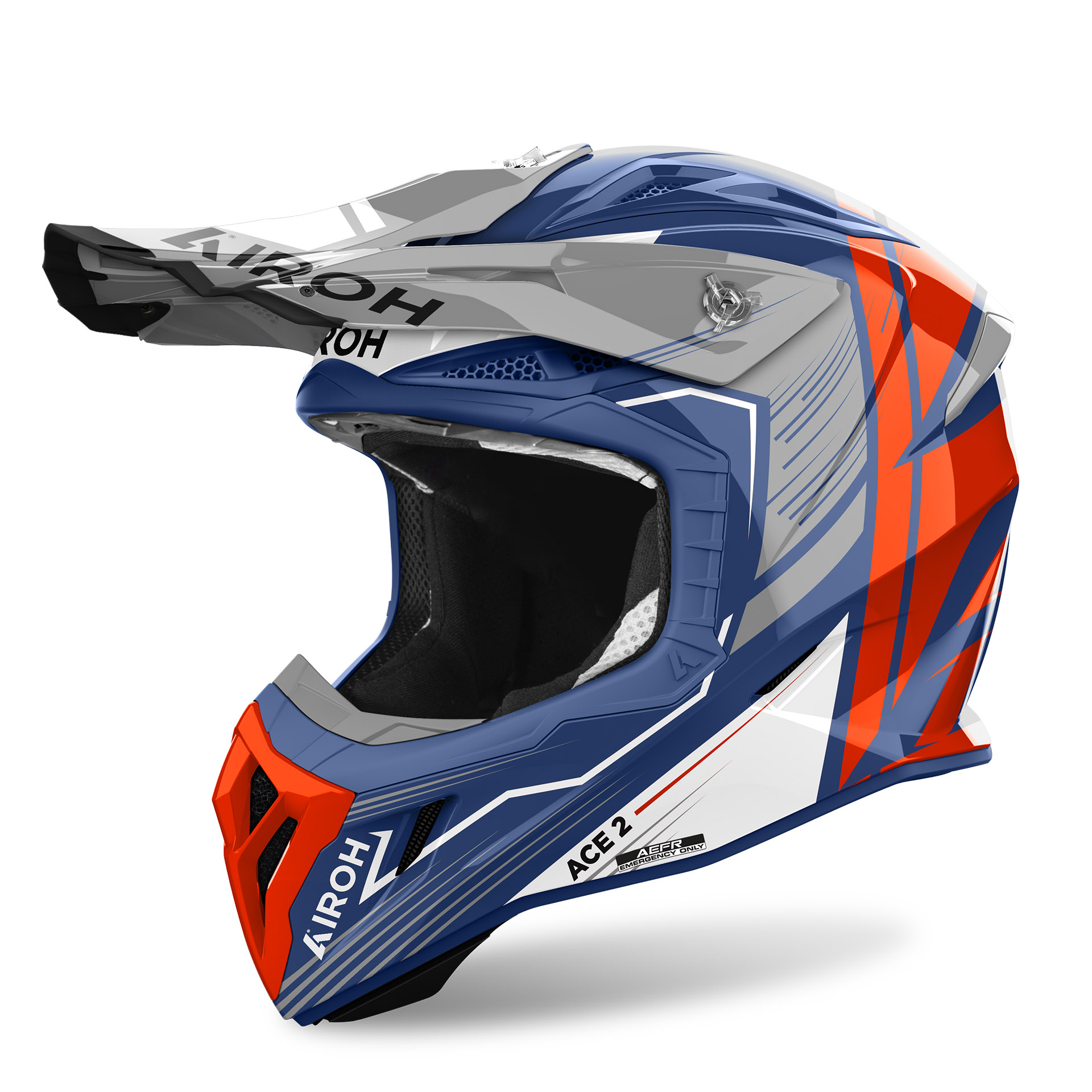 Capacete AVIATOR ACE 2 ENGINE Cerulean AIROH