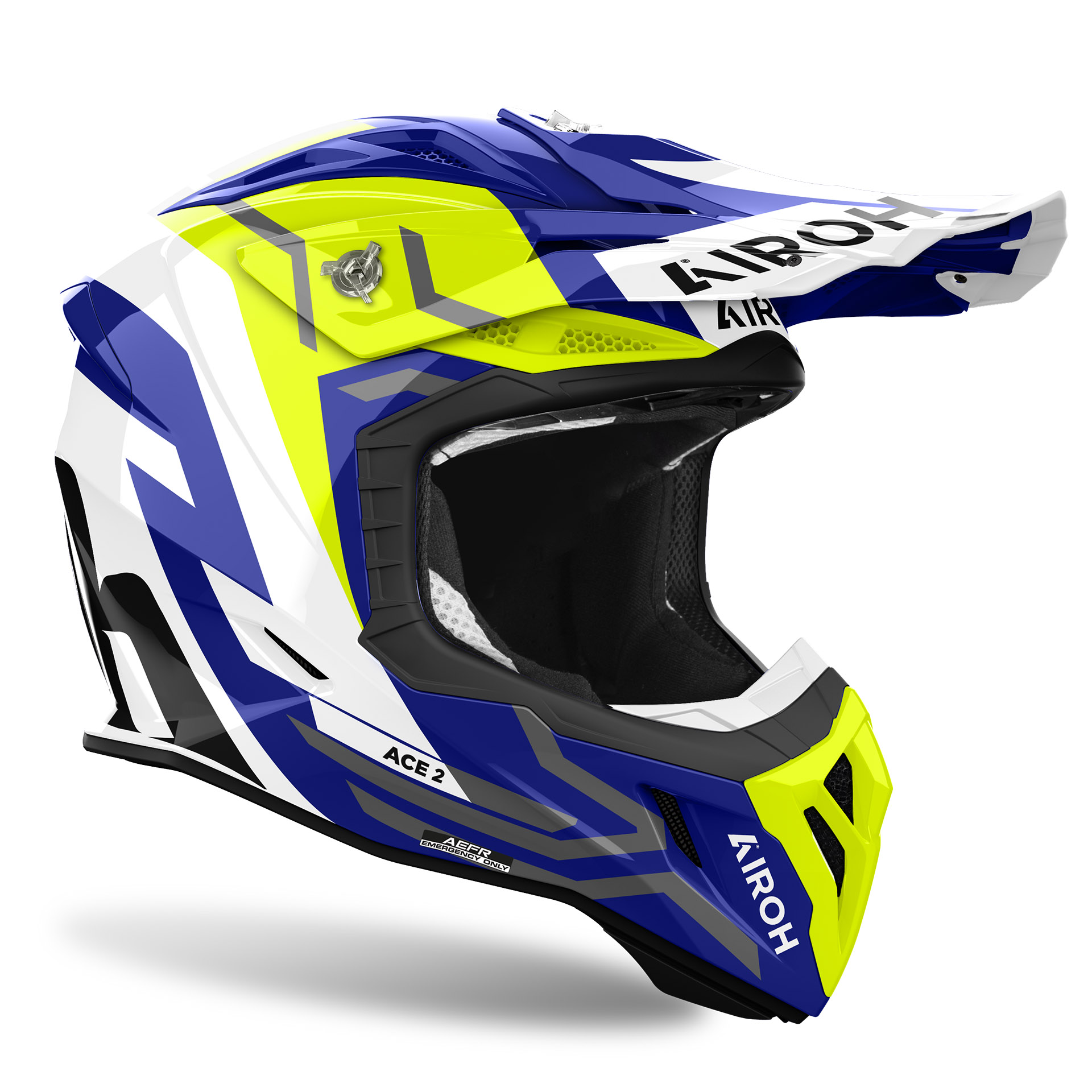 Capacete AVIATOR ACE 2 GROUND Amarelo AIROH