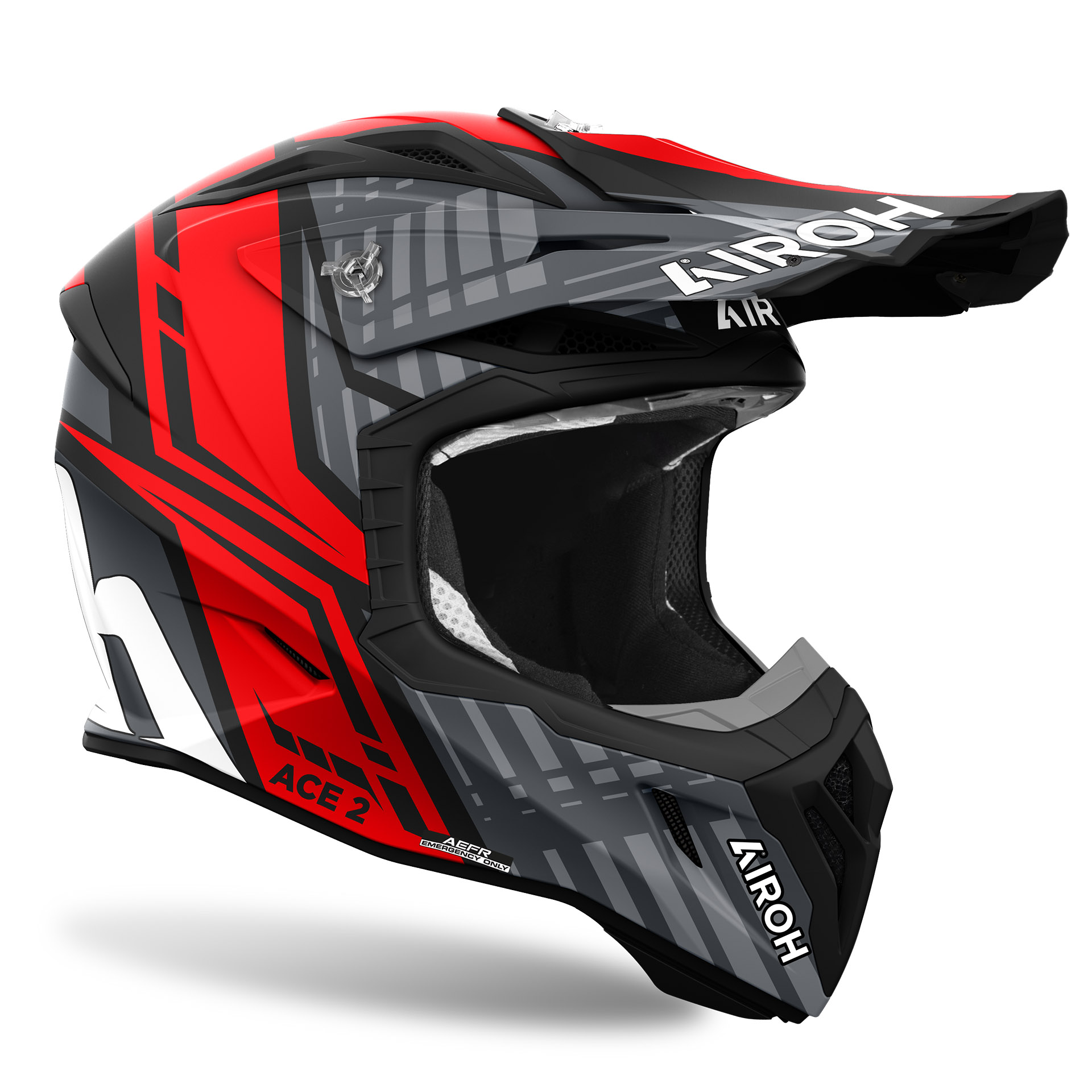 Capacete AVIATOR ACE 2 PROUD Vermelho Matt AIROH