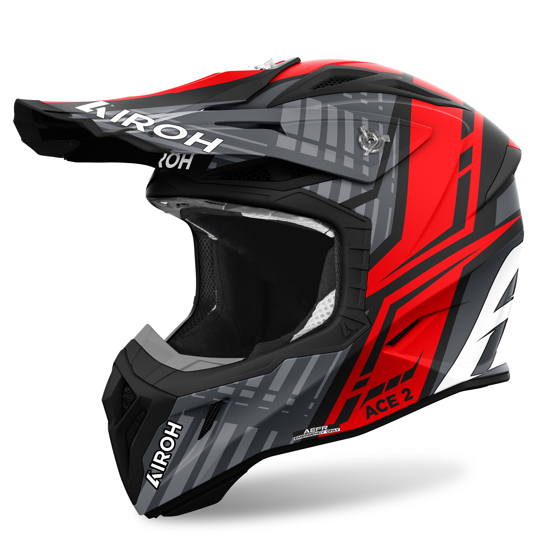 Capacete AVIATOR ACE 2 PROUD Vermelho Matt AIROH