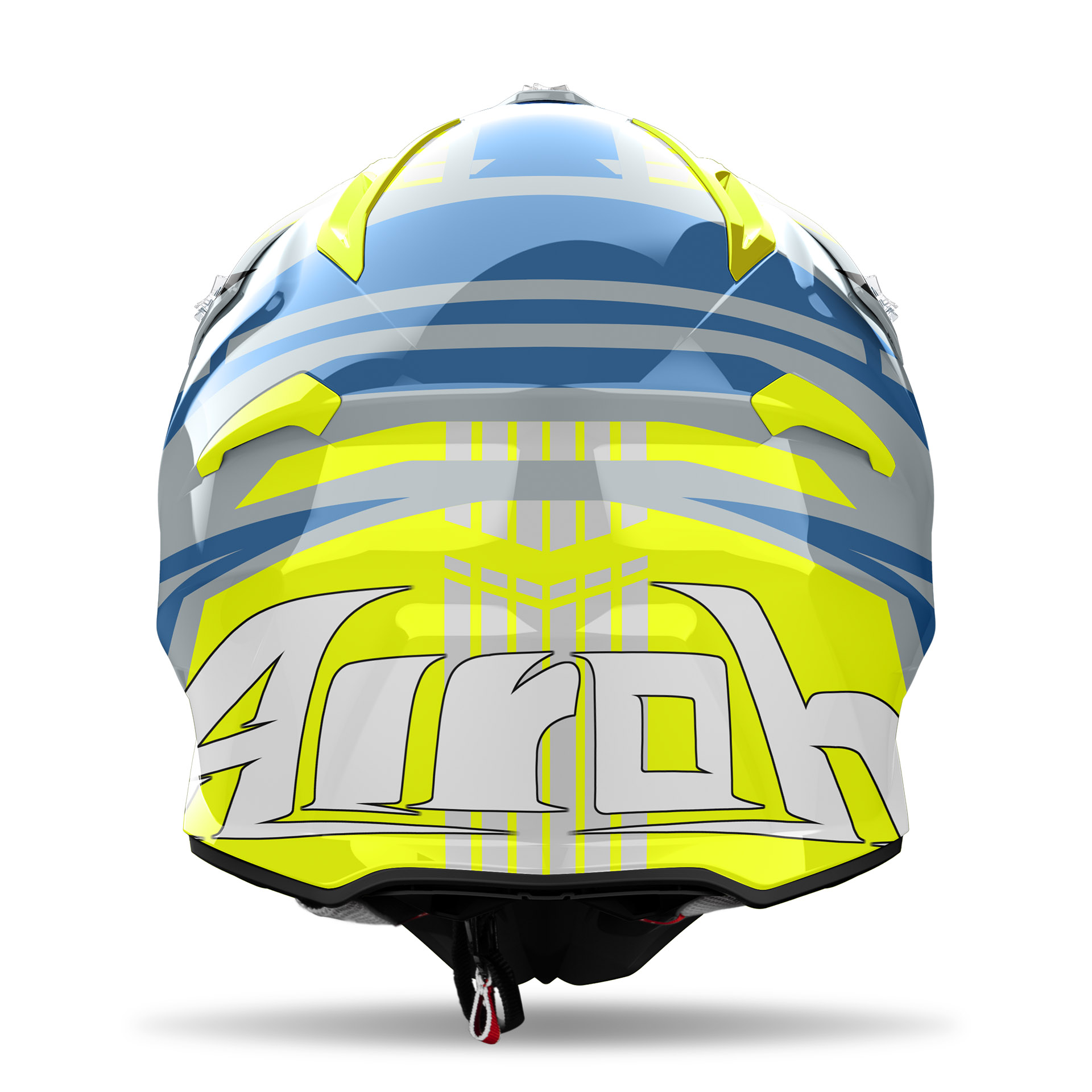 Capacete AVIATOR ACE 2 PROUD Amarelo Gloss AIROH