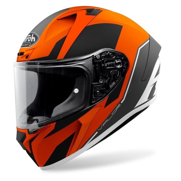 Capacete VALOR WINGS Laranja Matt AIROH 2021