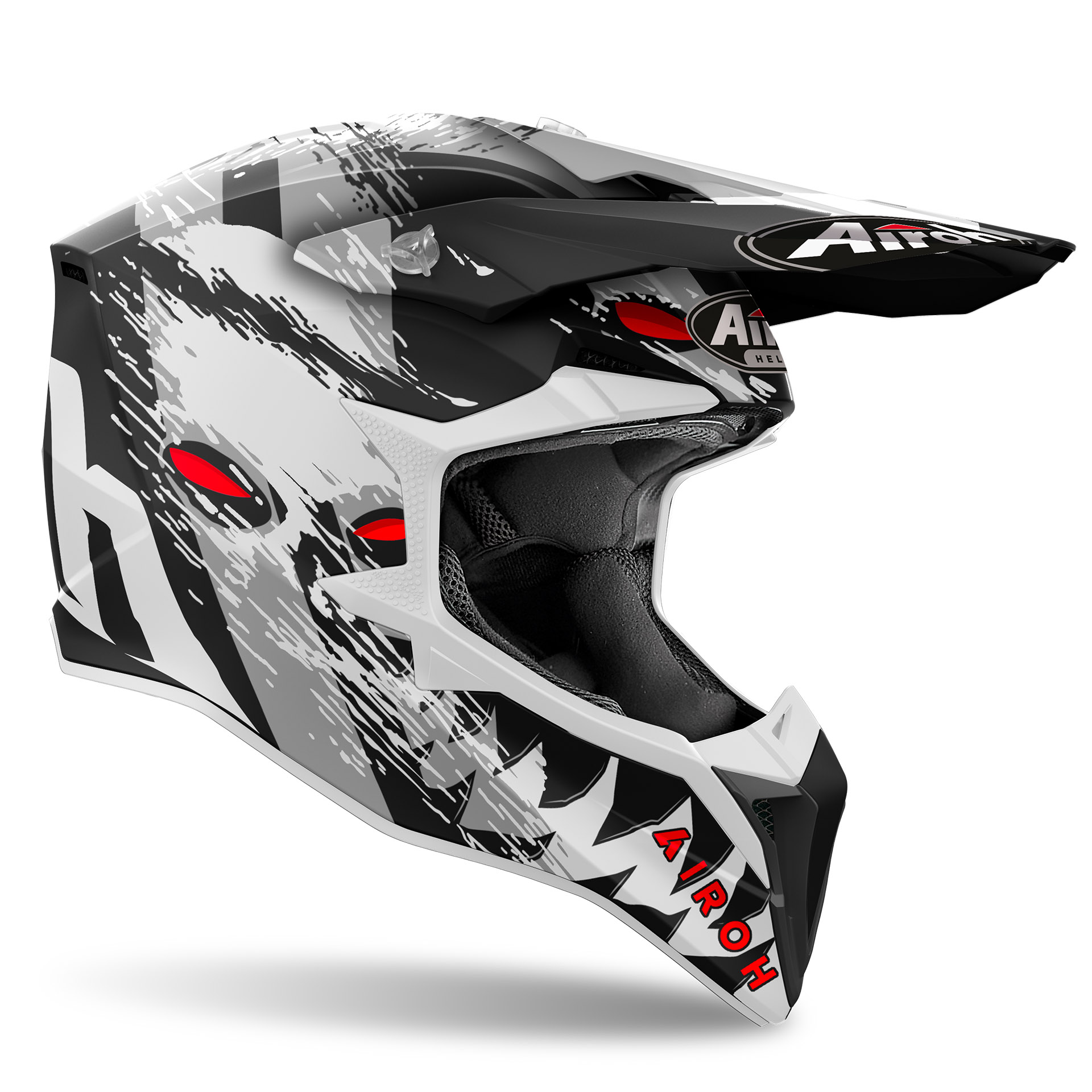 Capacete WRAAAP DEMON Matt AIROH 2024