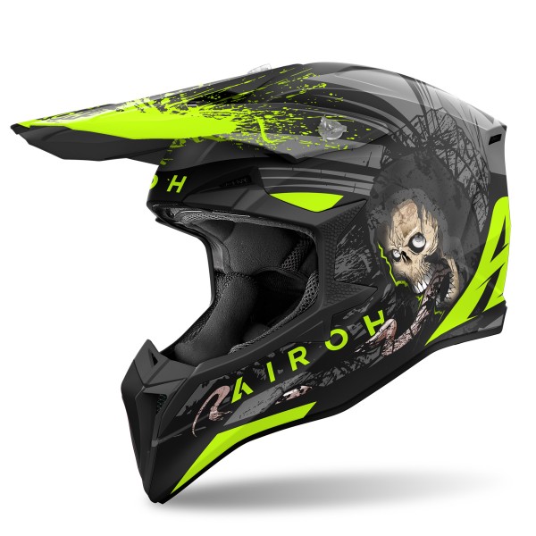 Capacete WRAAAP DARKNESS Matt AIROH 2024