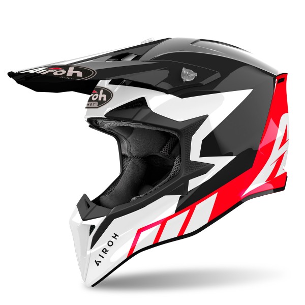 Capacete WRAAAP RELOADED Vermelho Gloss AIROH 2024