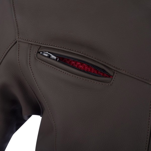 Bluso Cabedal DERBY Castanho BERING