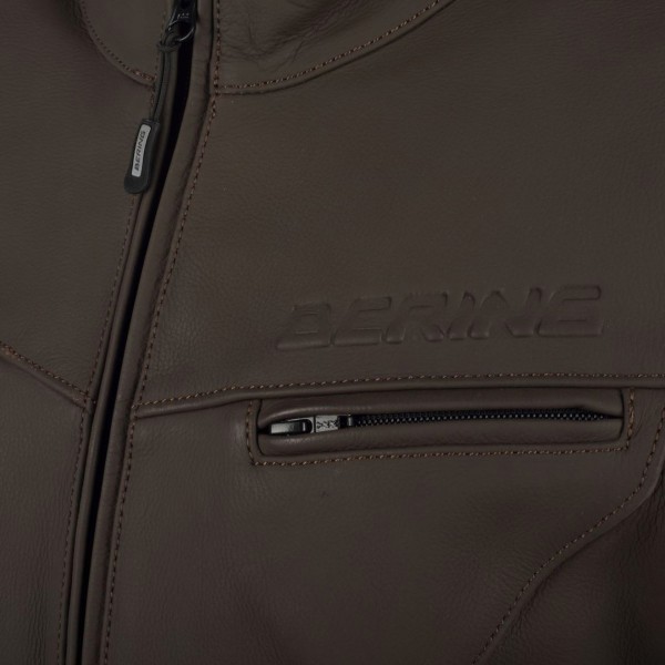 Bluso Cabedal DERBY Castanho BERING