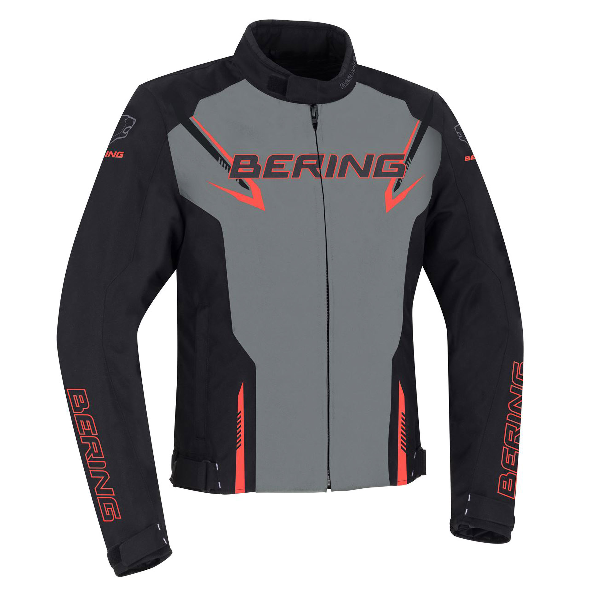 Blusão MACEO Preto/Cinza/Vermelho BERING