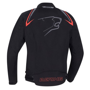 Blusão MACEO Preto/Cinza/Vermelho BERING Blusão MACEO Preto/Cinza/Vermelho BERING