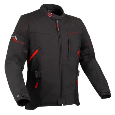 Bluso COBALT Preto/Vermeho BERING