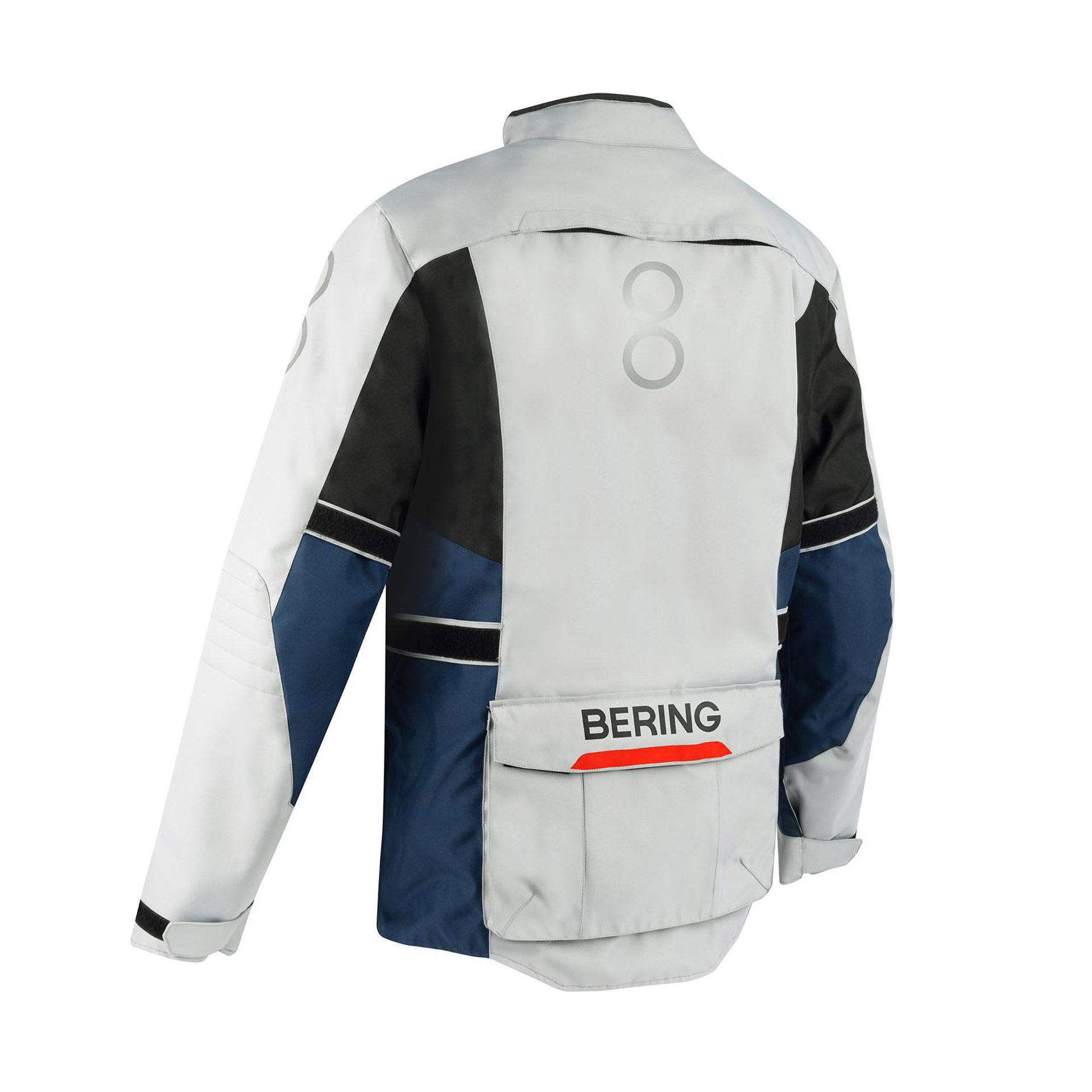Blusão SIBERIA Cinza/Azul/vermelho BERING