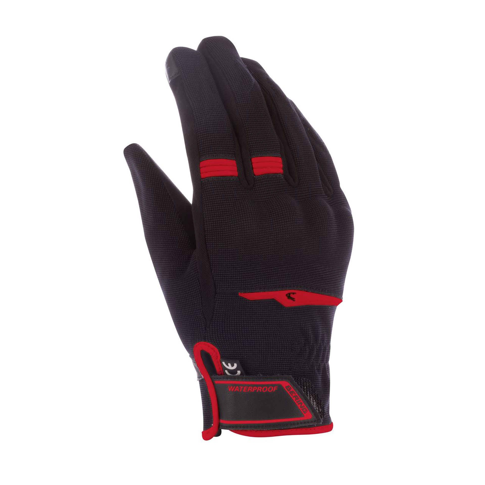 Luva BORNEO EVO Preto/Vermelho BERING