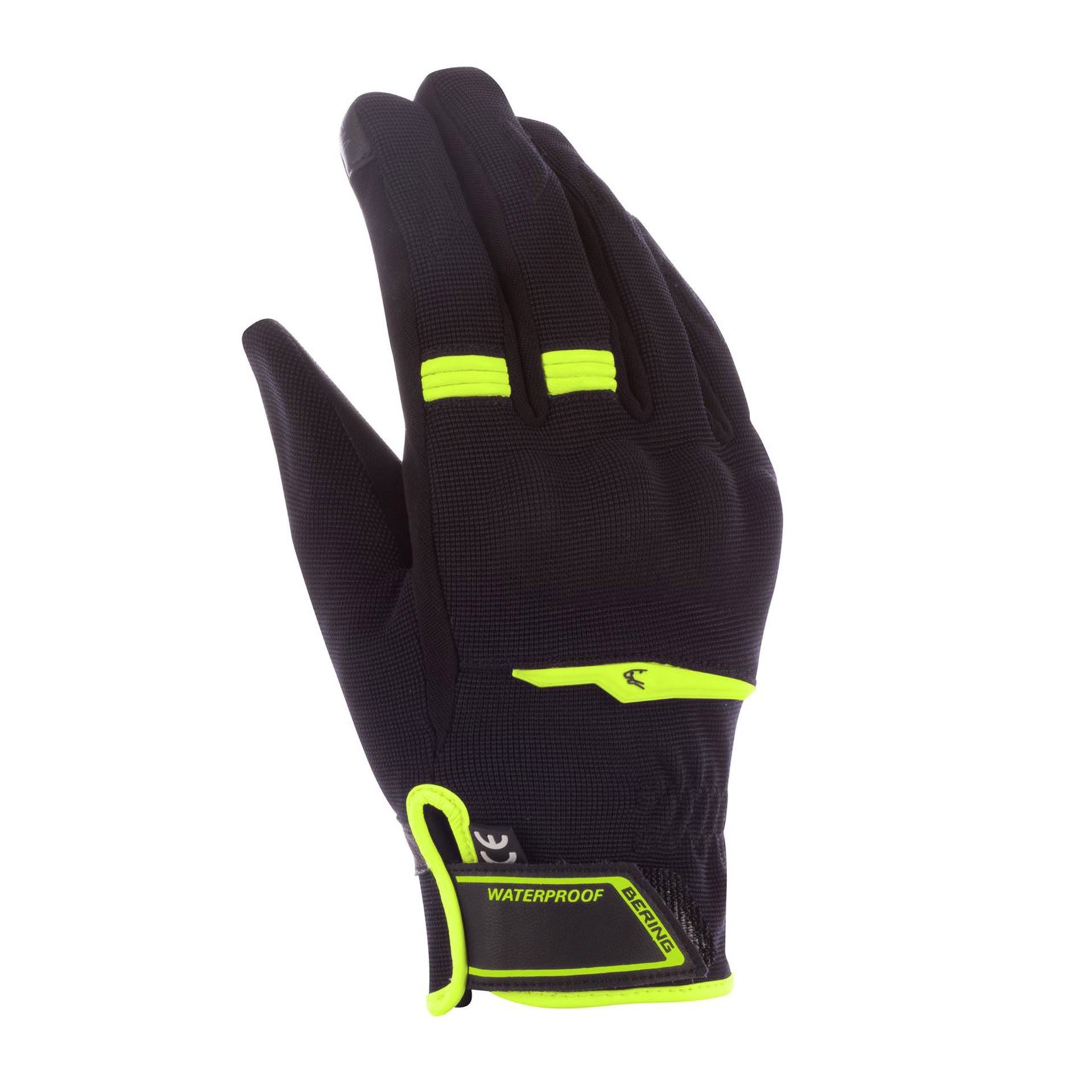 Luva BORNEO EVO Preto/Fluo BERING