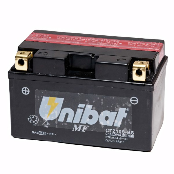 Bateria de Moto CTZ10S-BS UNIBAT