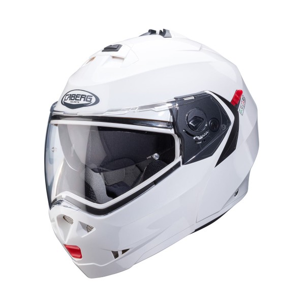 Capacete DUKE X Branco C/ Pinlock  Caberg
