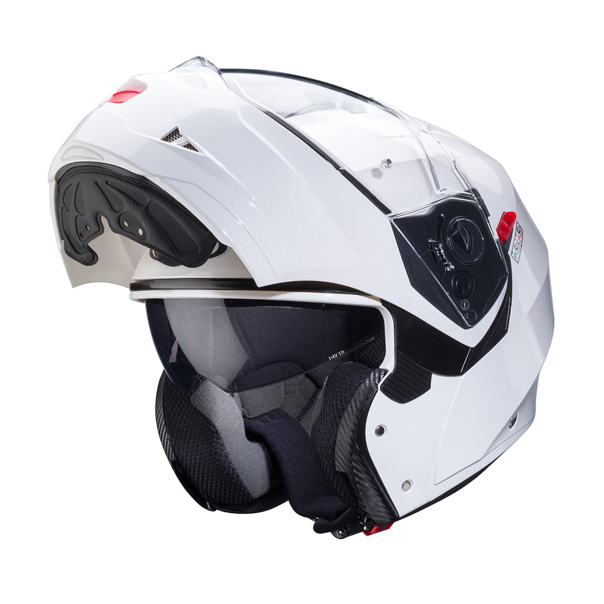 Capacete DUKE X Branco C/ Pinlock Caberg