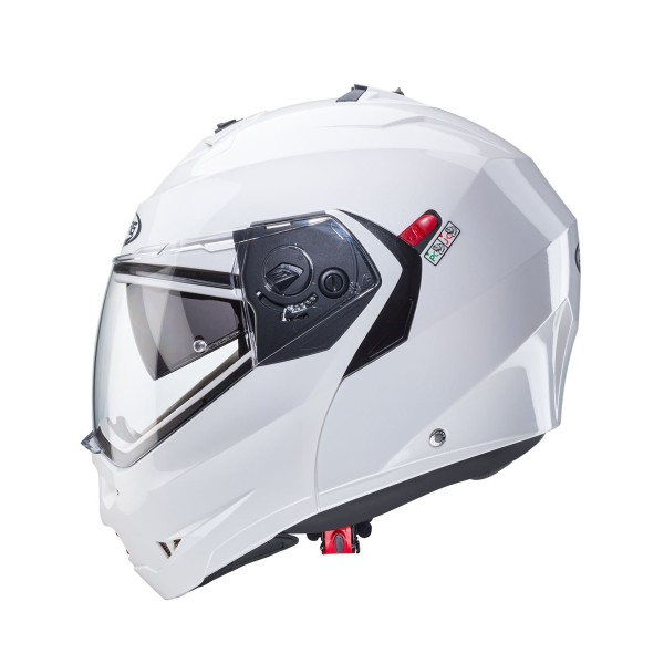 Capacete DUKE X Branco C/ Pinlock  Caberg