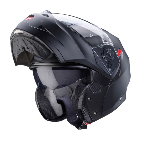 Capacete DUKE X Preto Matt C/ Pinlock  Caberg