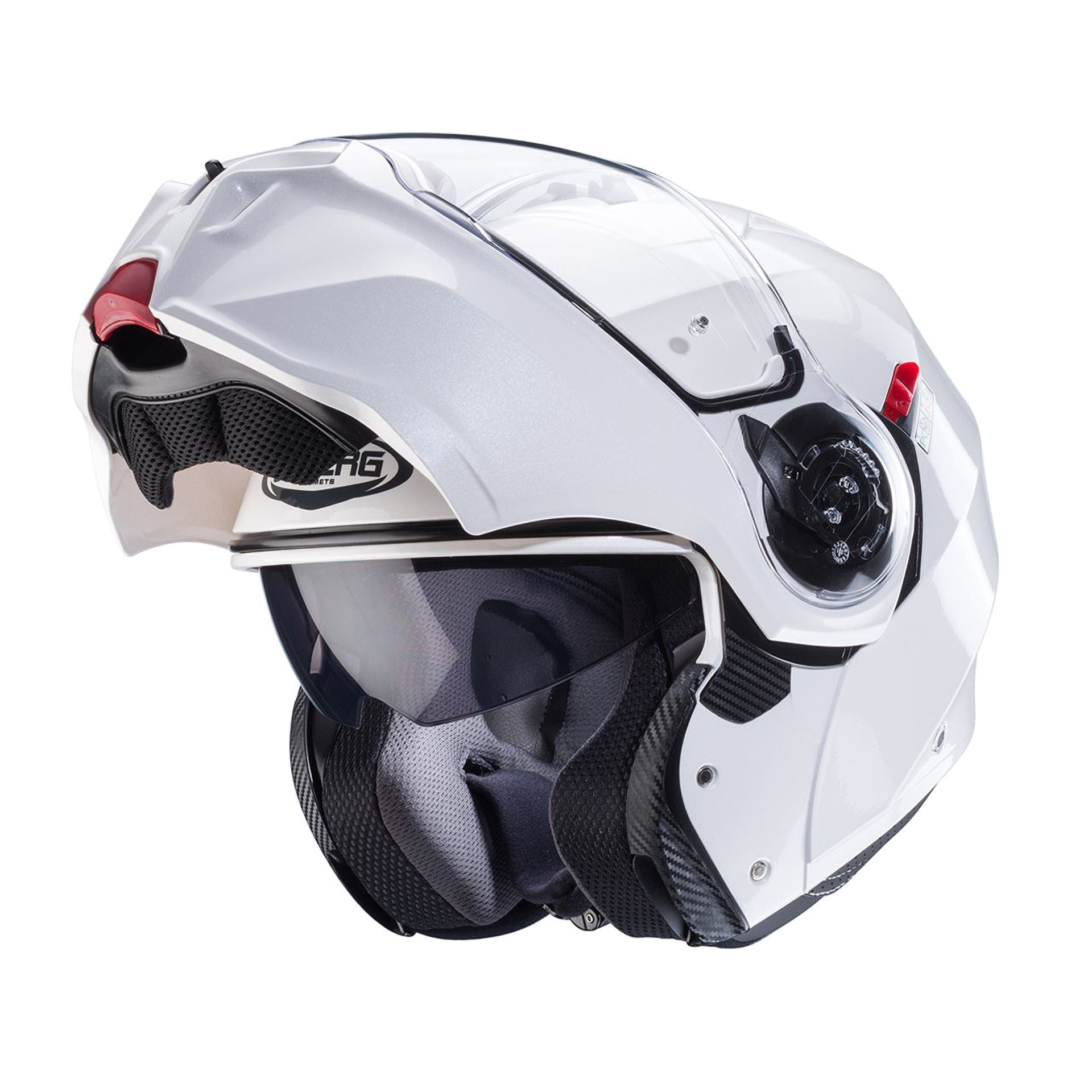 Capacete DUKE EVO Branco C/ Pinlock Caberg