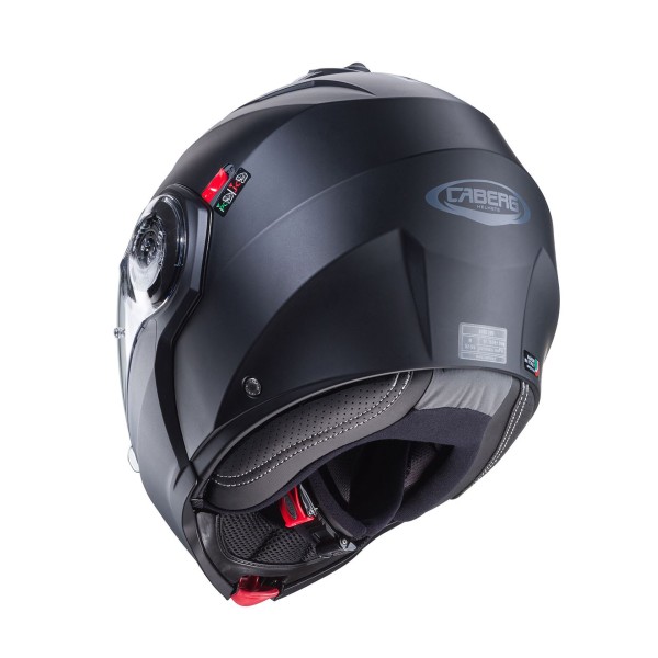 Capacete DUKE EVO Preto Matt C/ Pinlock  Caberg