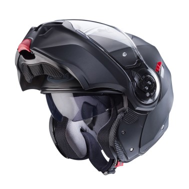 Capacete DUKE EVO Preto Matt C/ Pinlock  Caberg