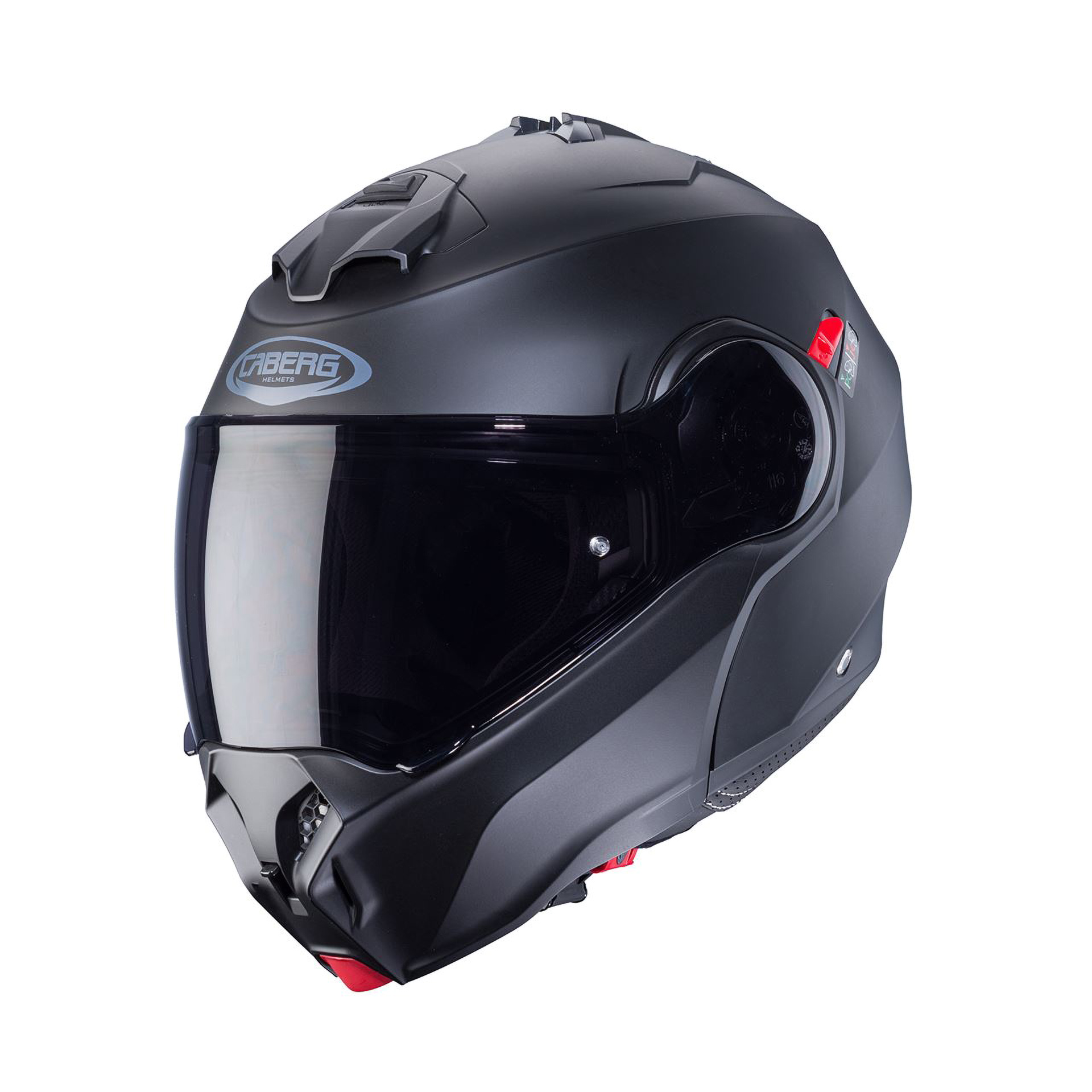 Capacete DUKE EVO Preto Matt C/ Pinlock Caberg