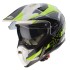 Capacete XTRACE SPARK Branco/Anthrac/Fluo Caberg