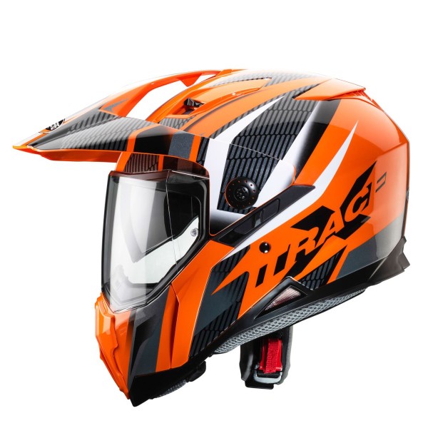 Capacete XTRACE SAVANA Laranja/Preto/Anthr. Caberg