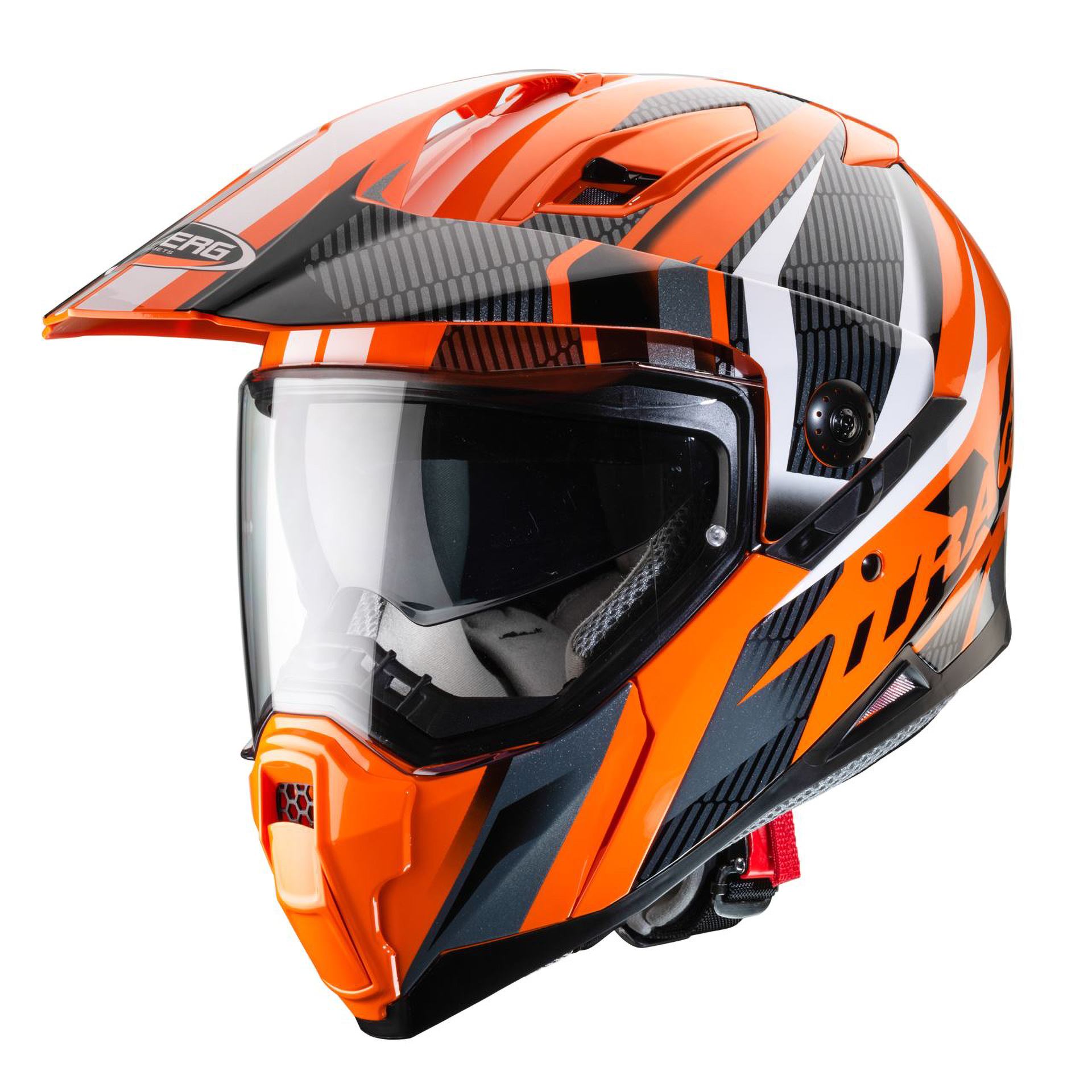 Capacete XTRACE SAVANA Laranja/Preto/Anthr. Caberg