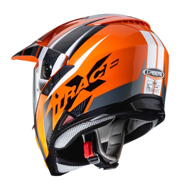 Capacete XTRACE SAVANA Laranja/Preto/Anthr. Caberg