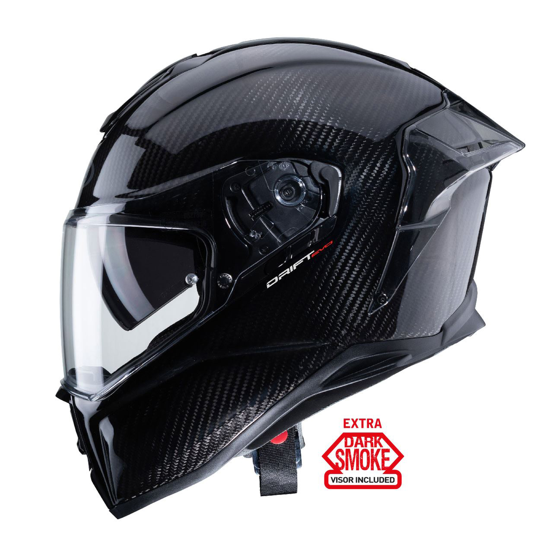 Capacete CABERG DRIFT EVO PRO CARBON + vise escura