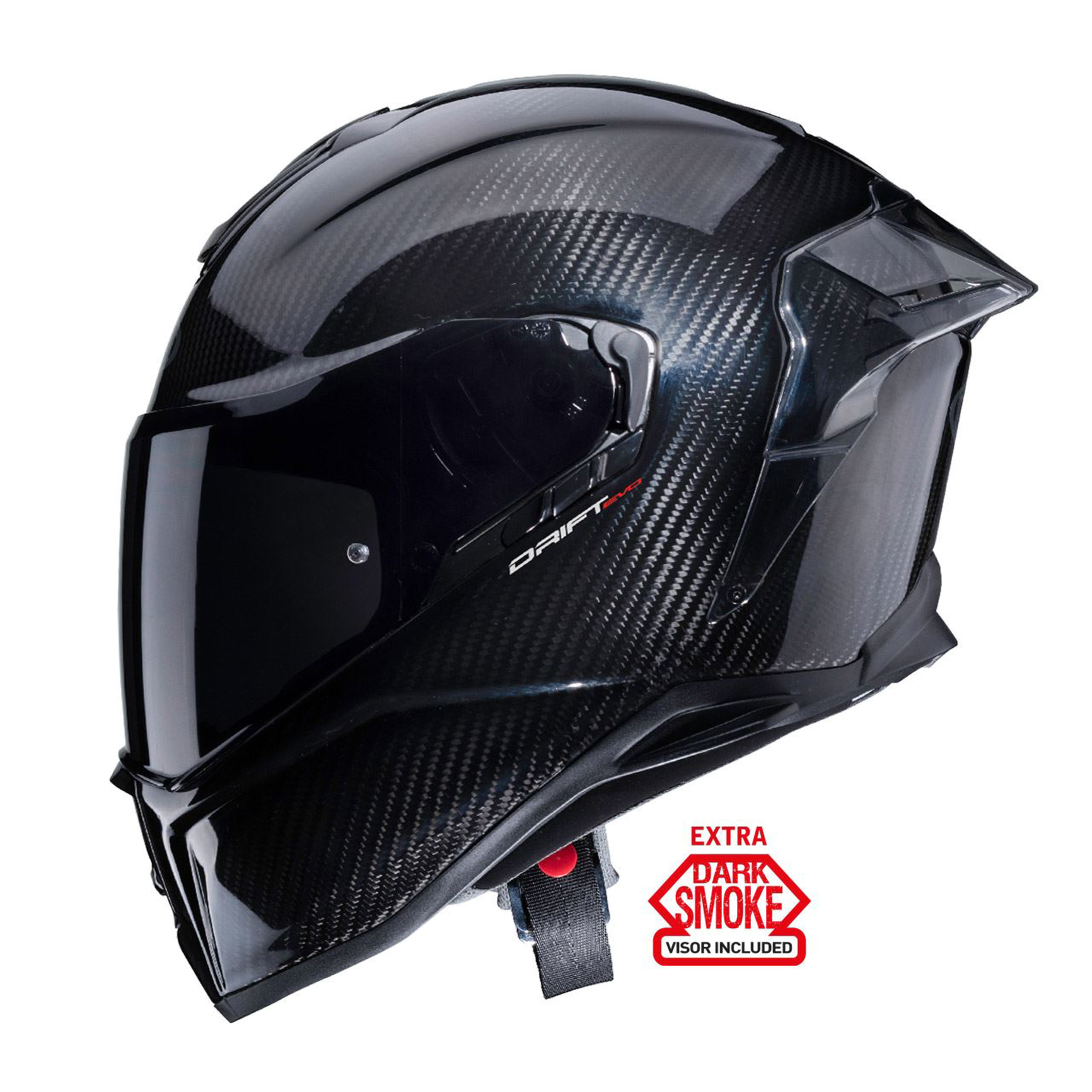 Capacete CABERG DRIFT EVO PRO CARBON + vise escura