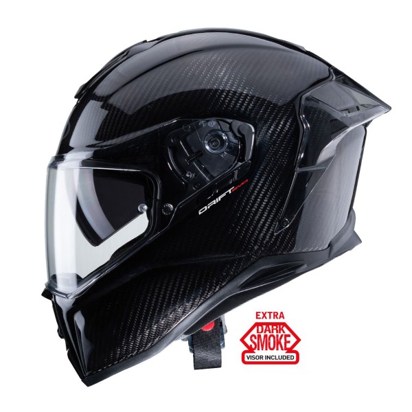 Capacete CABERG DRIFT EVO PRO CARBON + vise escura