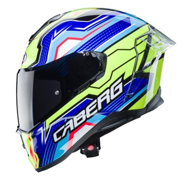 Capacete CABERG DRIFT EVO LB29 Preto/Amar/Azul