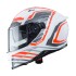 Capacete AVALON FORGE Branc/Laran Fluo/Cinz Caberg