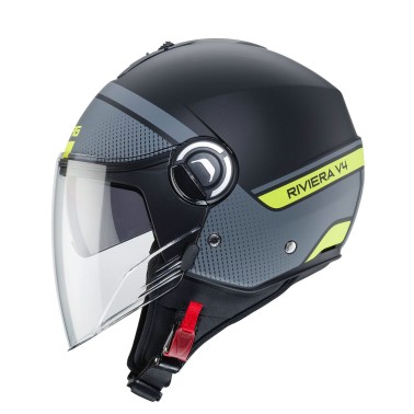 Capacete RIVIERA V4 ELITE Prt Matt/Antra/Amar fluo Capacete RIVIERA V4 ELITE Prt Matt/Antra/Amar fluo