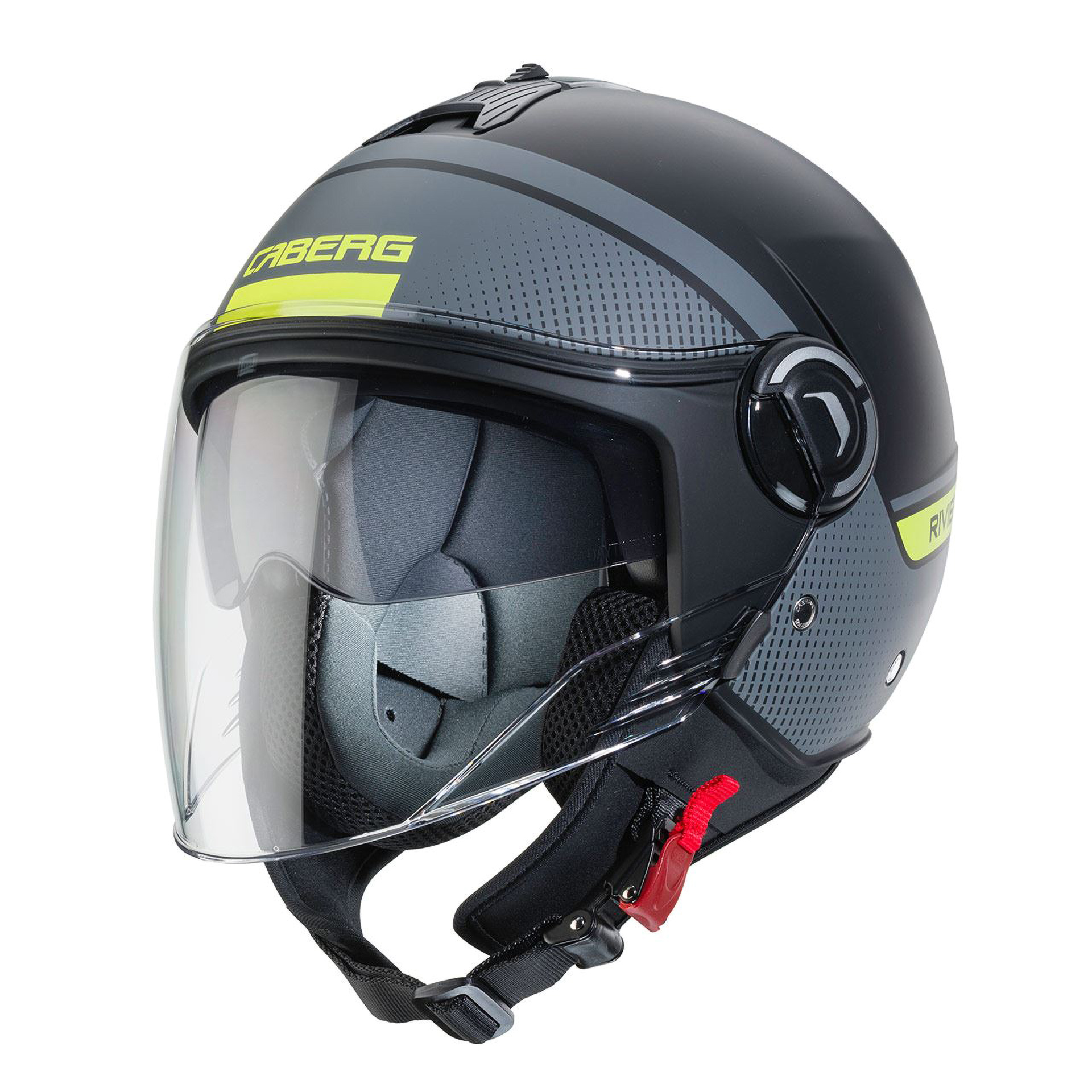 Capacete RIVIERA V4 ELITE Prt Matt/Antra/Amar fluo